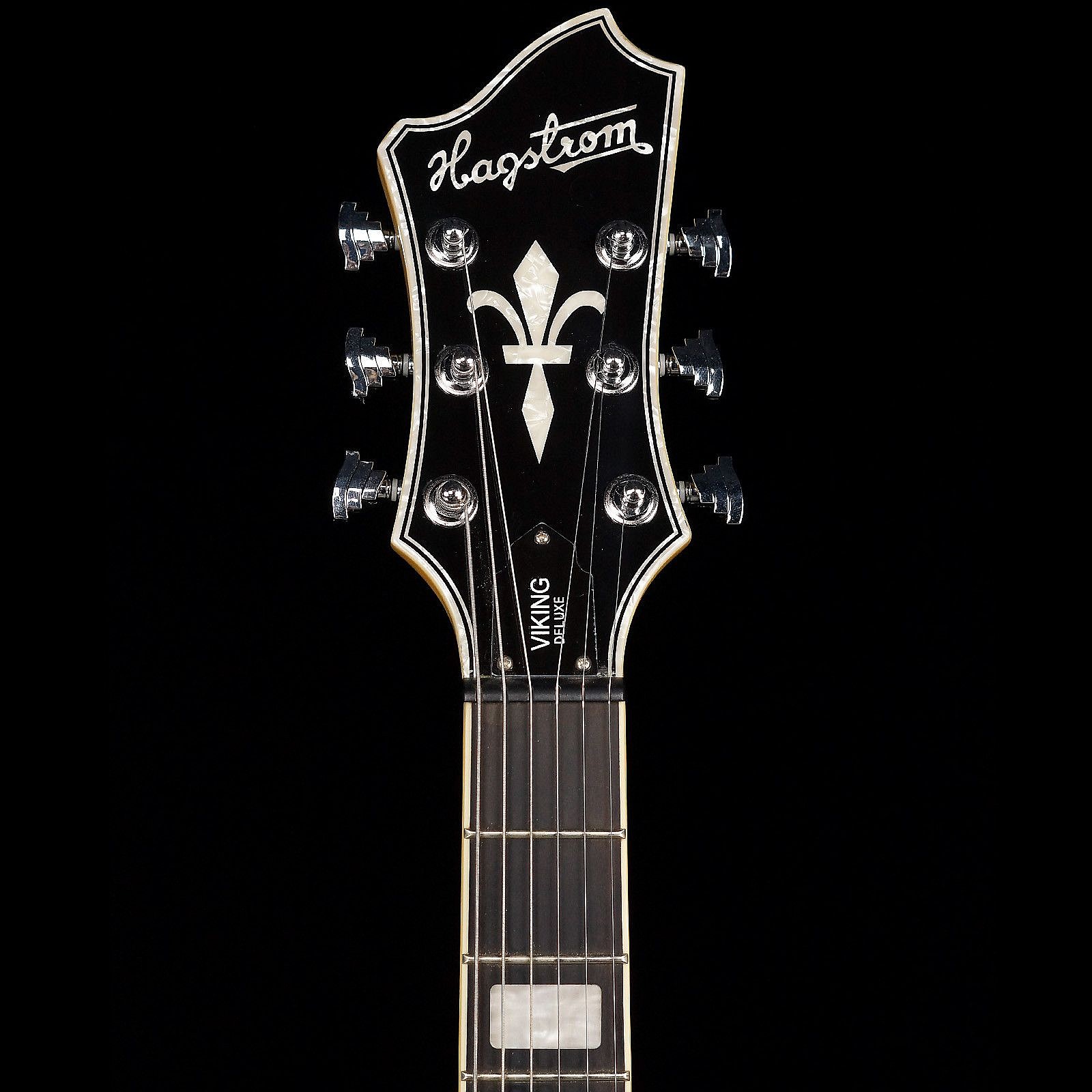 HAGSTROM Guitars111,  Viking Deluxe (Natural Flame) 3 , 2011  Maple body and neck, Rosewood fretboard, NA