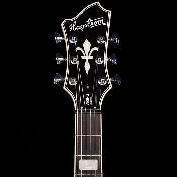 Work:&nbsp;HAGSTROM Guitars111 Viking Deluxe (Natural Flame) 3, 2011 Maple body and neck, Rosewood fretboard NA ART 02742.port.003