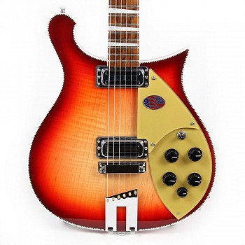 Work:&nbsp;RICKENBACKER Guitars111 660 Solid Body (Fireglo) 2, 2012 Maple body and neck, Rosewood fretboard 7.2 lbs. ART 02744.port.002