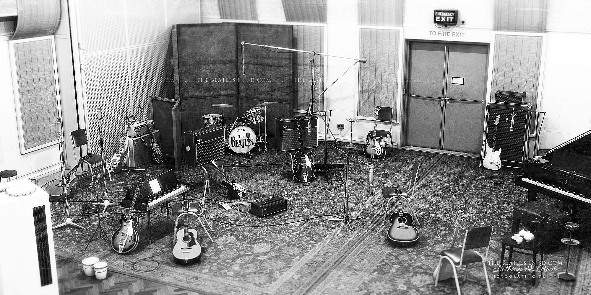 The Beatles,  The Studio , 1965  EMI Recording Studios (Abbey Road)